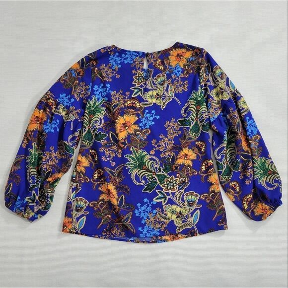 Papaya Floral Blouse   - Picture 3 of 5